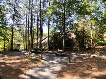 BBQ/Picnic Area at Norcross, GA Apartments Near Peachford Hospital